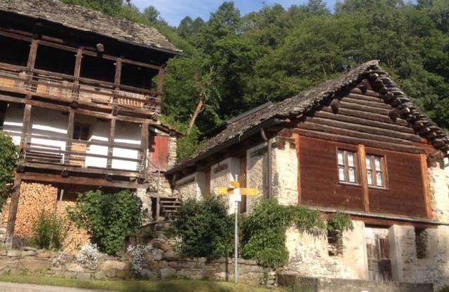 Ferienhaus Corzoneso für 2 - 3 Personen - Ferienhaus