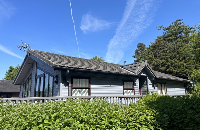 Holiday lodge with stunning views near the shore of Bassenthwaite Lake