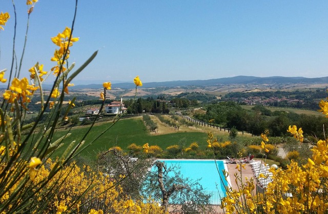 Urlaub in einer Ferienwohnung mit Pool in der Toskana Siena