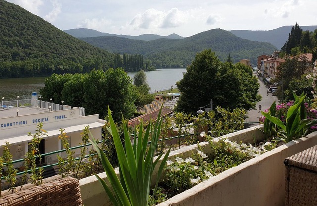 Ferienhaus mit Panoramablick in Piediluco