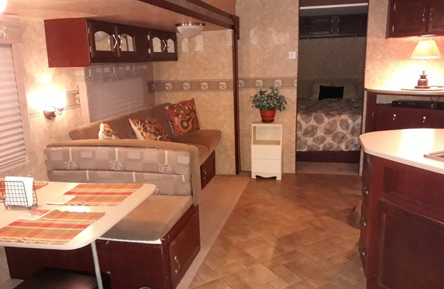 Home away from home is what you'll find in this RV in Marietta Ohio.