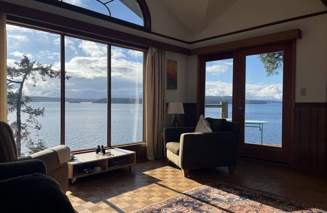 Home by the sea. North Galiano Island.