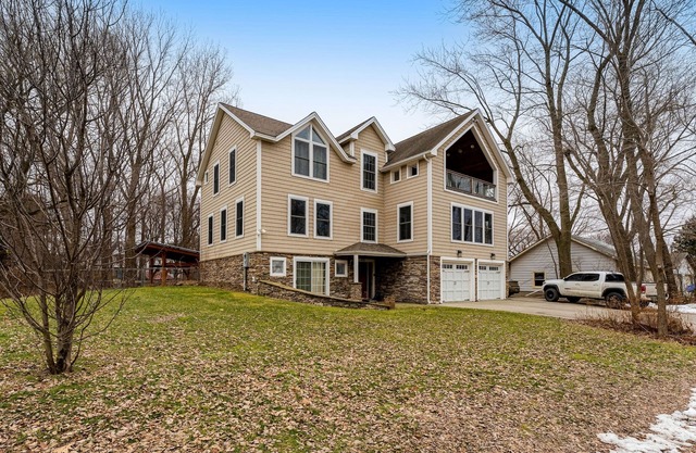 Home on Lake Champlain with pool, hot tub, in-home gym, firepit, & lovely views