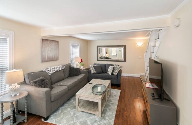 Home w/ Garage in DT Libertyville Near Naval Base!