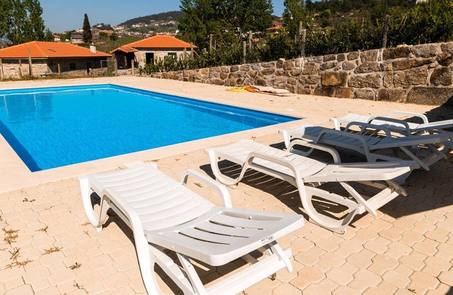 Homerez - Amazing house for 3 ppl. with shared pool and balcony at Fornos
