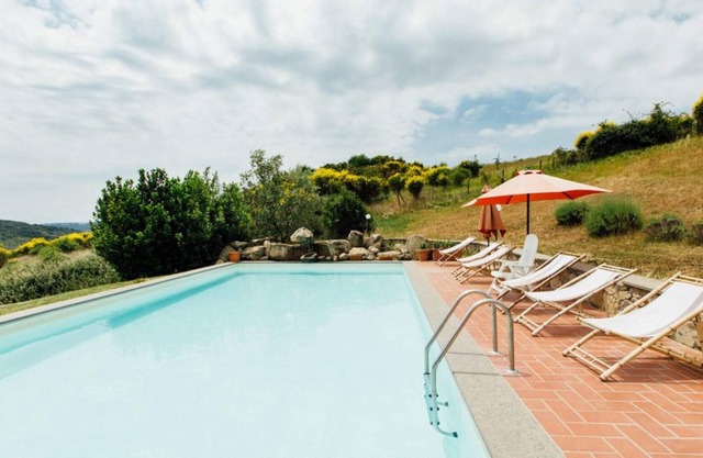 Homerez - Große Villa für 14 Pers. mit Schwimmbad und Terrasse in Santa Fiora