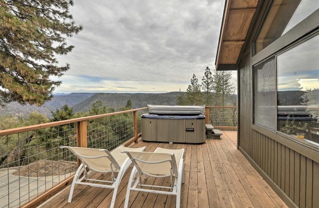 Homey Colfax Getaway with Private Hot Tub!