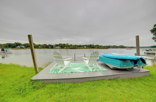 Homey Lakefront Escape w/ Boat Dock, Fire Pit