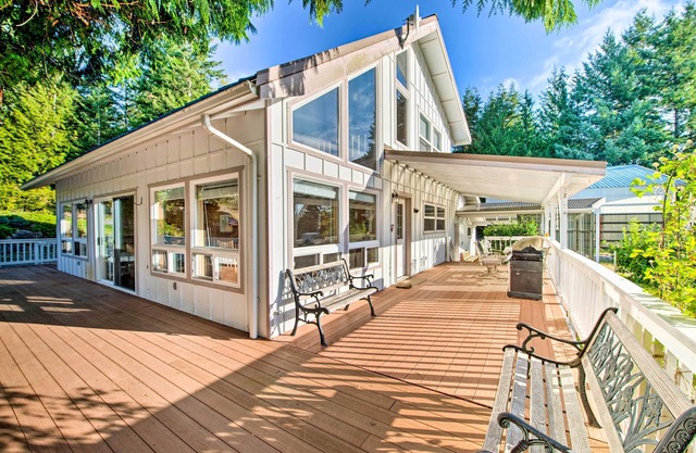 NEU-Hood Canal Home mit Whirlpool an der Grenze zum Olympic NP