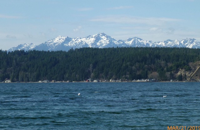 Hood Canal Waterfront - Deck mit Blick auf Wasser