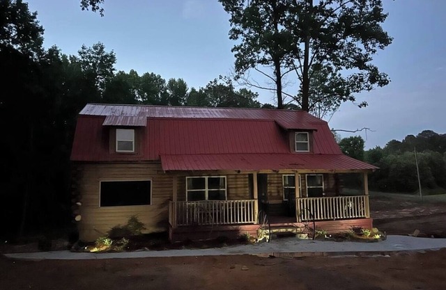 Horseshoe Lodge Rustic Log Cabin Home Completely Restored With Pool