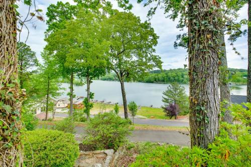 Hot Springs Riverfront Rental with Game Room and Deck!