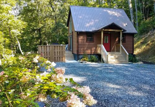 Hot Tub and Views Charming Bryson City Cabin!