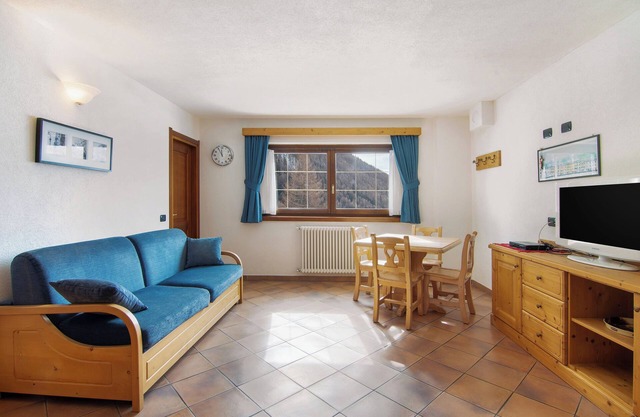 Hotel-Apartment "Residence Larice Bianco N5" mit Bergblick, Gemeinschaftsterrasse und WLAN