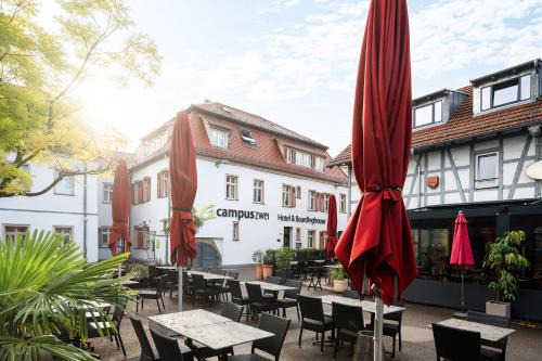 Hotel CampusZwei Komfortable Doppelzimmer & Apartments mit Küche Zentral in Ludwigsburg ideal für Business & Langzeitaufenthalte optional mit Frühstück
