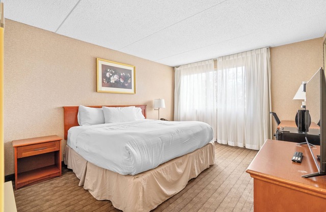 Hotel King Suite with Parking, AC, Gym, Pool