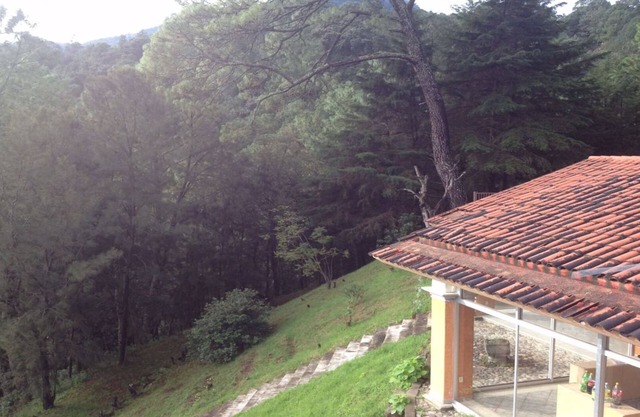 Haus auf dem Land von Ciudad Guzman im Nationalpark Nevado de Colima.