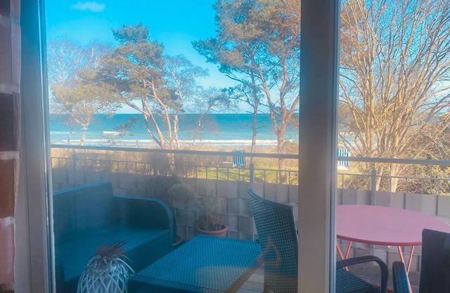 Haus direkt am Strand, hinter der Düne, Meerblick