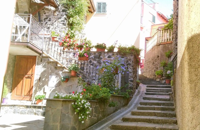 House in Ligurian village in Val di Vara, near the sea of Levanto and Cinque Terre.