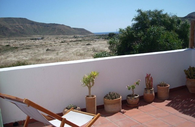 Haus im Rodalquilar-Tal mit Terrasse und Meerblick