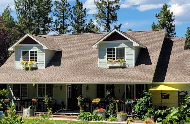 House in the mountains. Five minutes away from NFS trailheads.