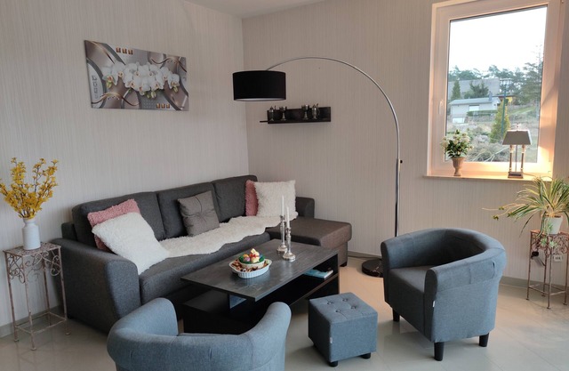 Haus am See rechte Seite 200 Meter bis zum Strand
