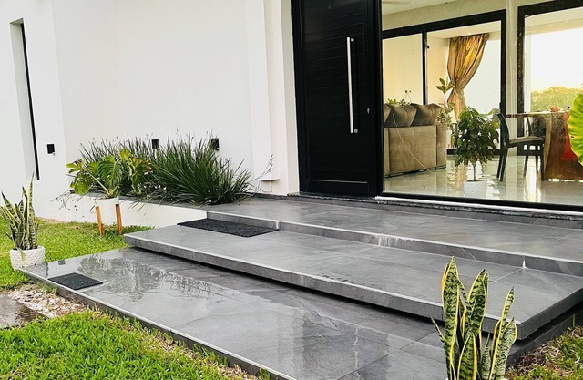 House overlooking the lagoon in gated community nature tranquility and security