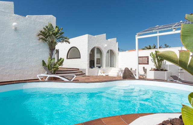 Villa am Strand Golf Herrlicher Blick auf 180º zum Strand und Meer WIFI frei