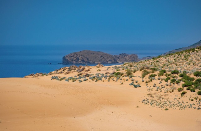 House "The Breeze" IUN R3224 view of dunes sea beach and picturesque sunsets
