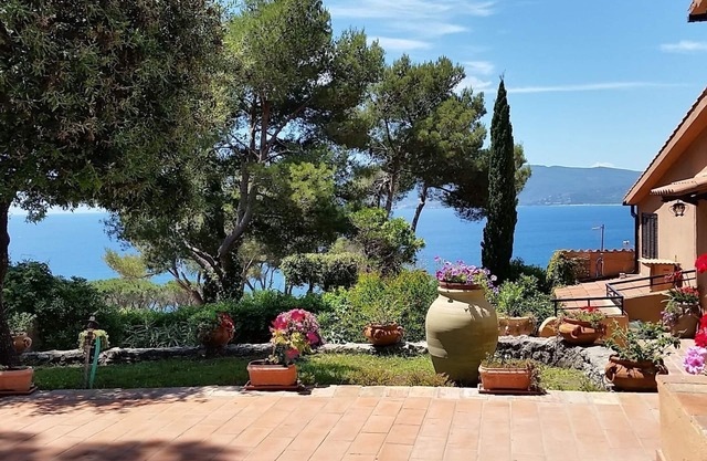 Ferienhaus / Villa - Ansedonia mit privatem garten und überdachtem Parkplatz