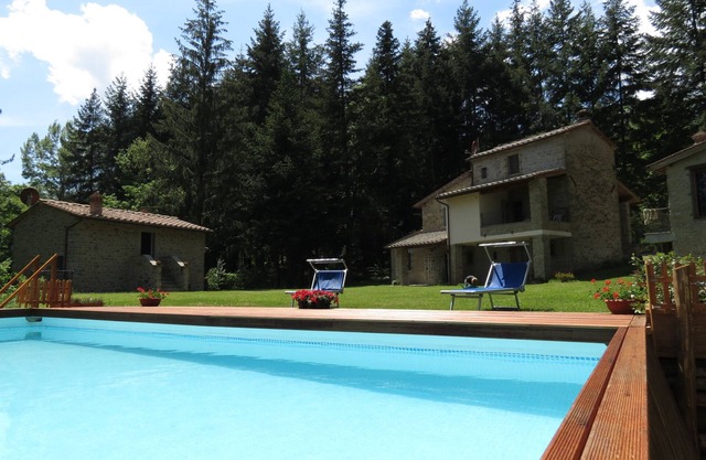 Poppi, Toskana - Casa Adriana, gemütliche typische Residenz auf dem Landgut Tenuta Rocche.