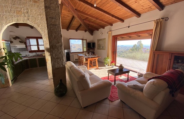 House with garden and splendid sea view