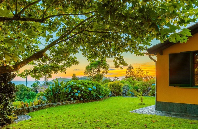 Haus mit Garten und Meerblick