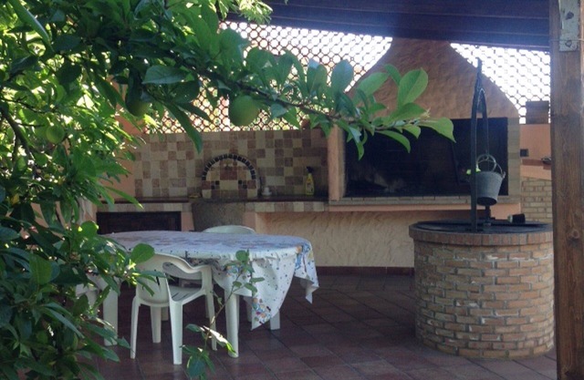 House with garden
