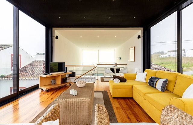 House with Suspended Living Room