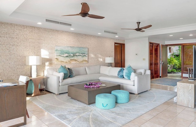 Hualalai Resort: Erdgeschoss-Villa am Meer