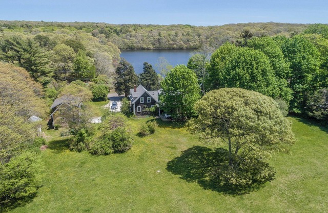 Idyllic renovated home across from Seth's Pond. Large yard, AC, near LC beach