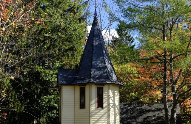 Romantisches Turmhaus