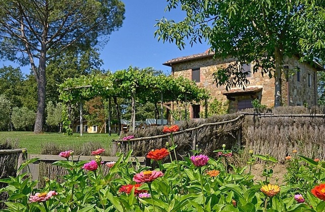 Idyllische toskanische Villa mit privatem Pool in der Nähe von Arezzo, Siena und dem historischen Lucignano
