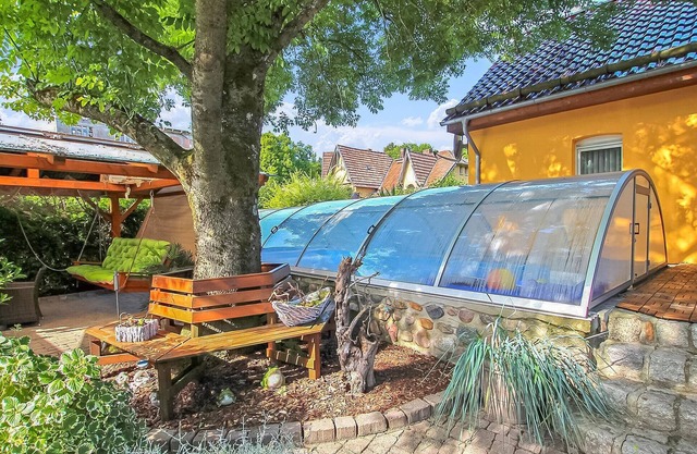 Idyllically situated in the middle of the forest and only approx.