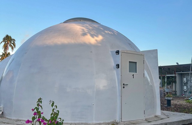 Iglú Simbad Cerca la Playa: Vista de las Estrellas