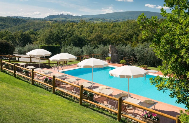 Il Coltro Bauernhof Vorder auf San Gimignano - Il Sole