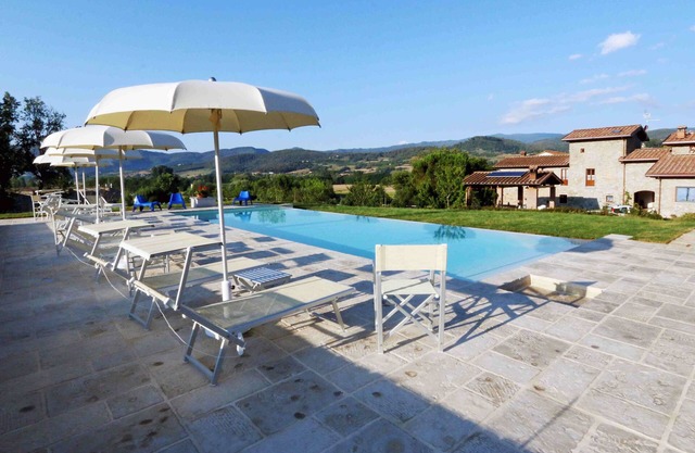 Il Fienile Apartment in Bauernhaus mit Pool