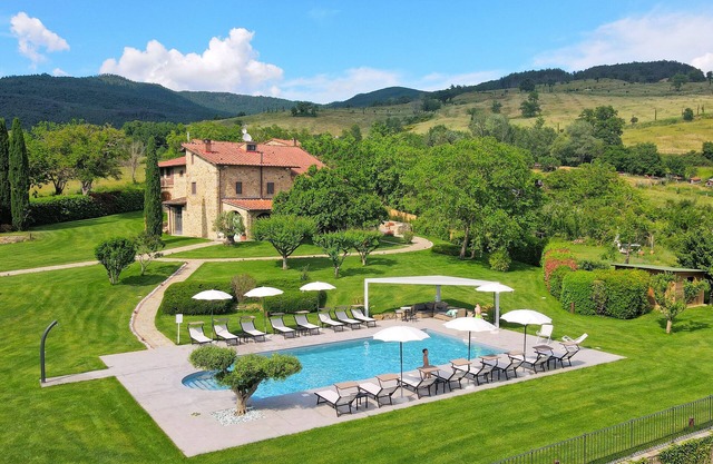 "IL GELSO by Fewo-Toskana" Toskana, Ferienvilla mit Privatpool, 12 Schlafzimmer.