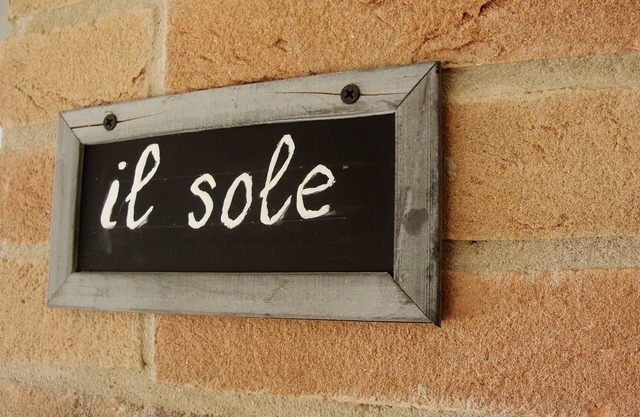 Il Sole (die Sonne) Ferienhaus / Wohnung