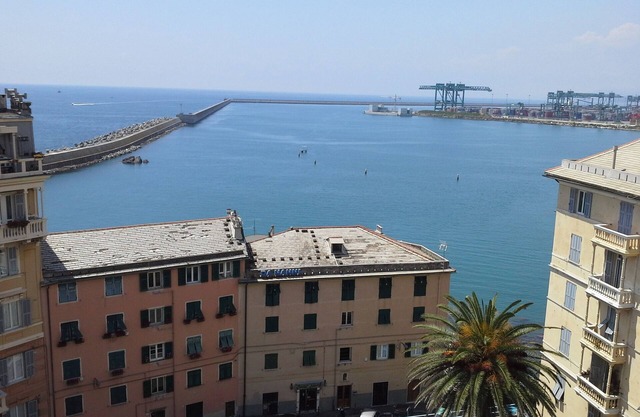 unbezahlbaren Blick auf das Meer