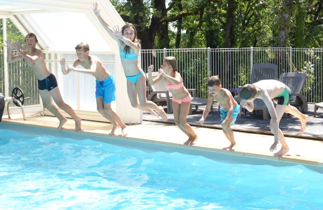 Auf dem Land, in der Nähe von Sarlat, Ferienhaus mit beheiztem Innenpool