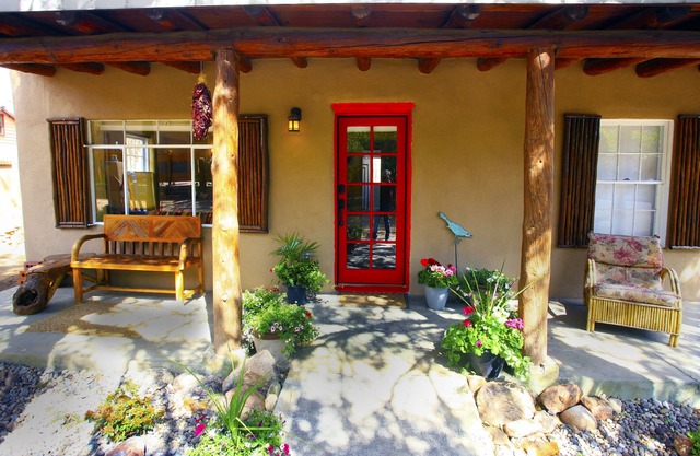 Das Hotel liegt an der Canyon Road