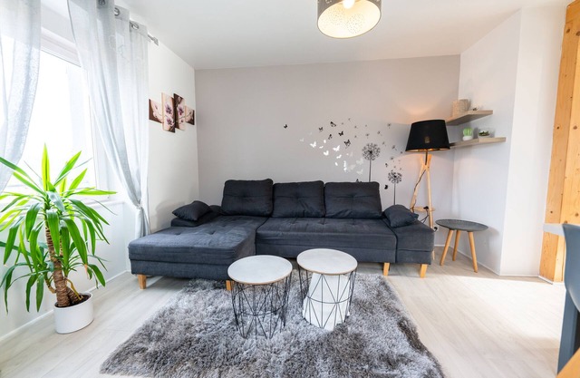 Im Herzen der Stadt, Gite l Améthyste hervorragende 3 * Saphir Wohnung mit Terrasse