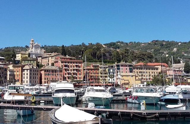 In dem gemütlichen Dorf Santa Margherita Ligure im Herzen von Ligurien